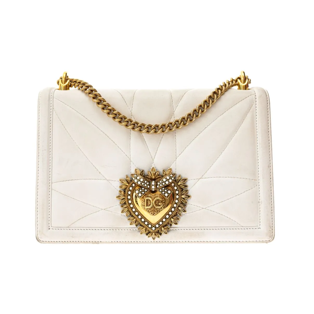 Dolce & Gabbana Devotion Logo Plaque Shoulder bag