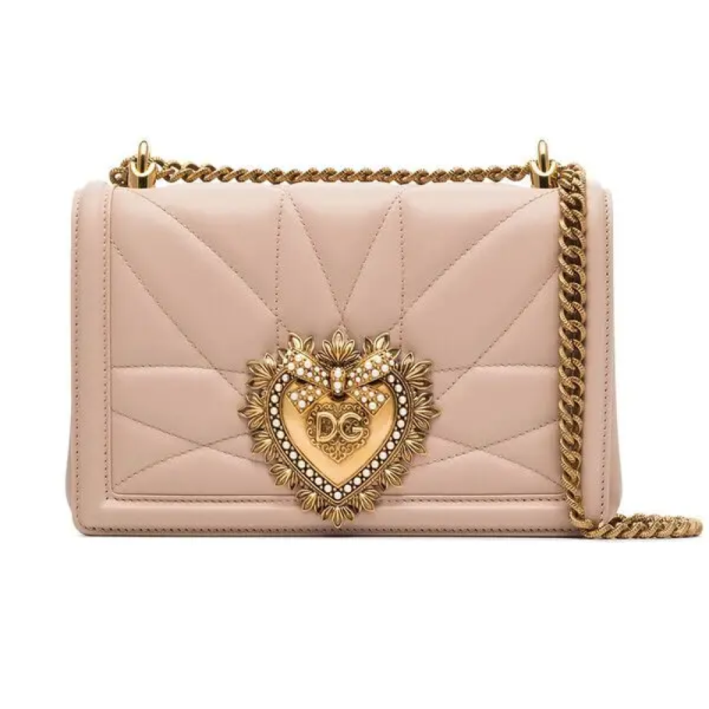 Dolce & Gabbana Devotion Logo Plaque Shoulder Bag