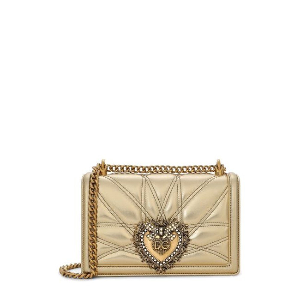 Dolce & Gabbana Medium Quilted Devotion Bag