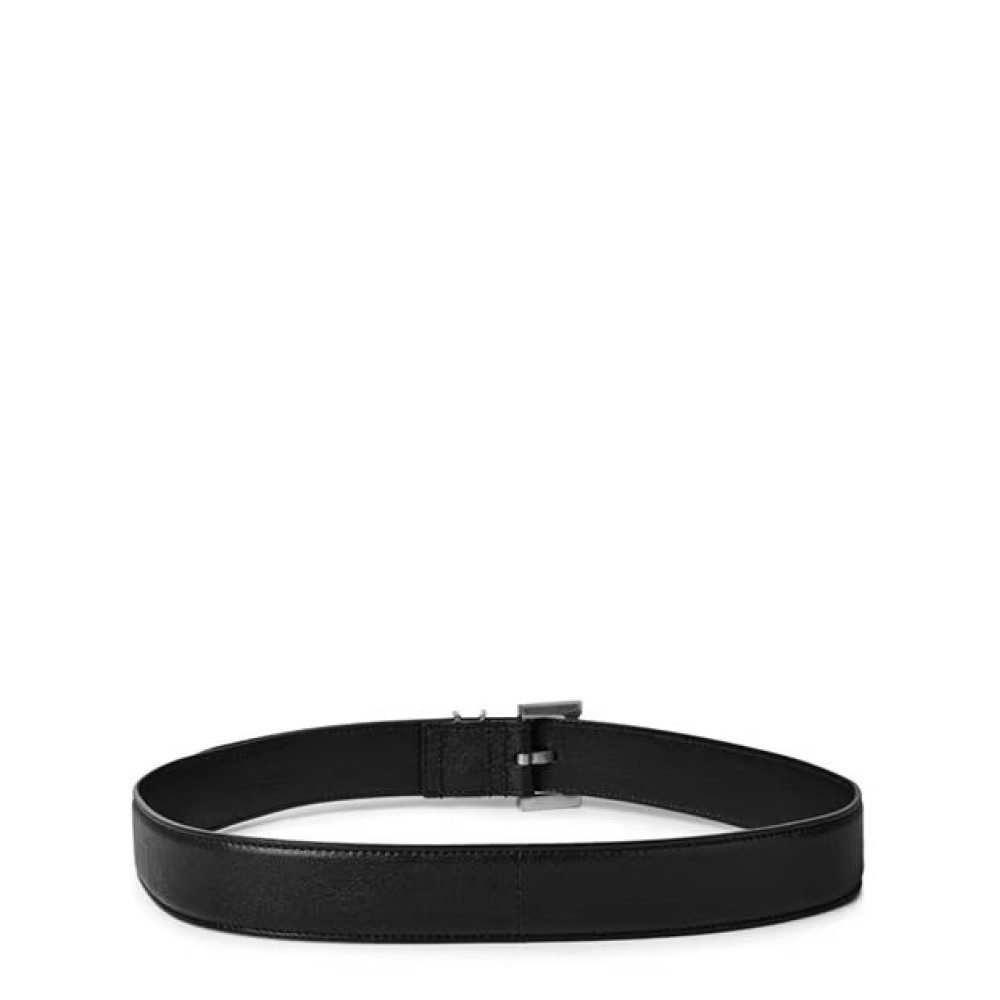 YSL Cassandre Silver Belt