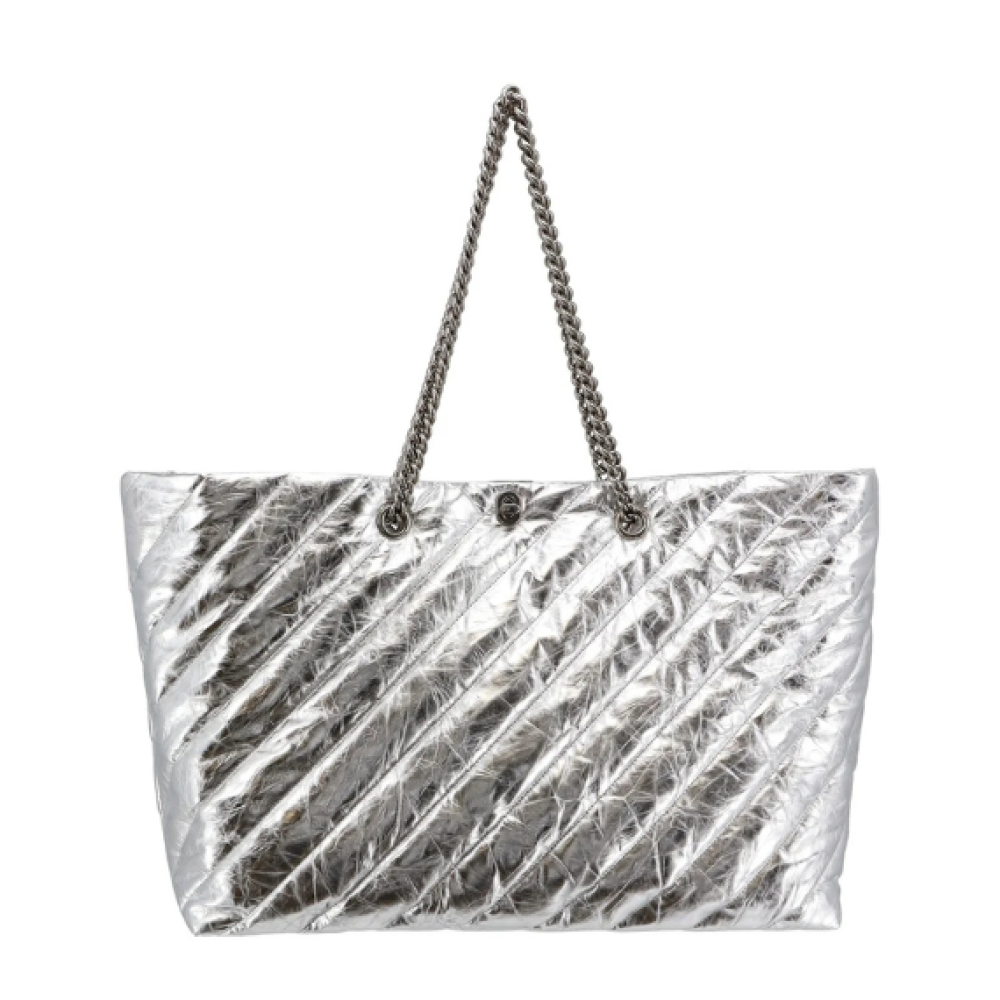 Balenciaga Crush Large Quilted Tote Bag
