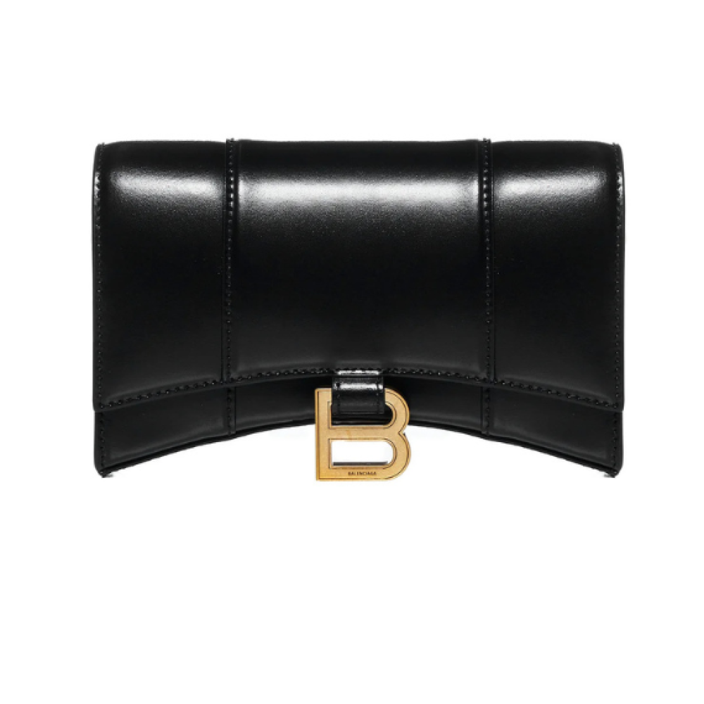 Balenciaga Balenciaga Hourglass Mini Chain Wallet