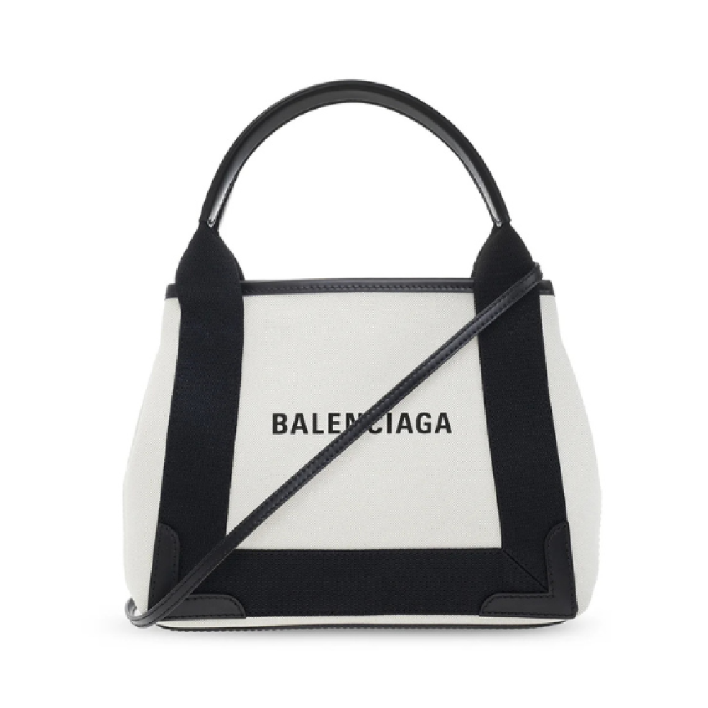 Balenciaga Navy Cabas XS Tote Bag