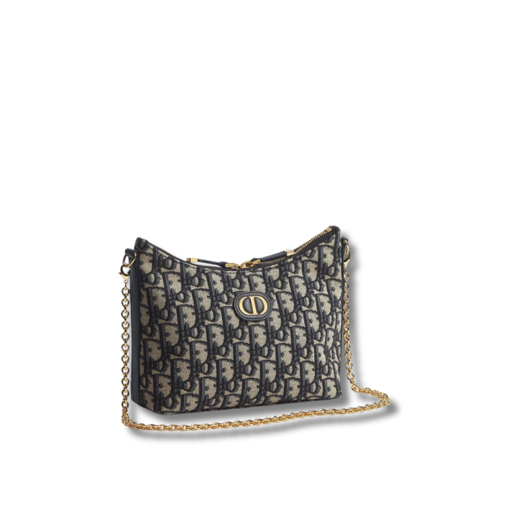 Blue Dior Oblique Jacquard