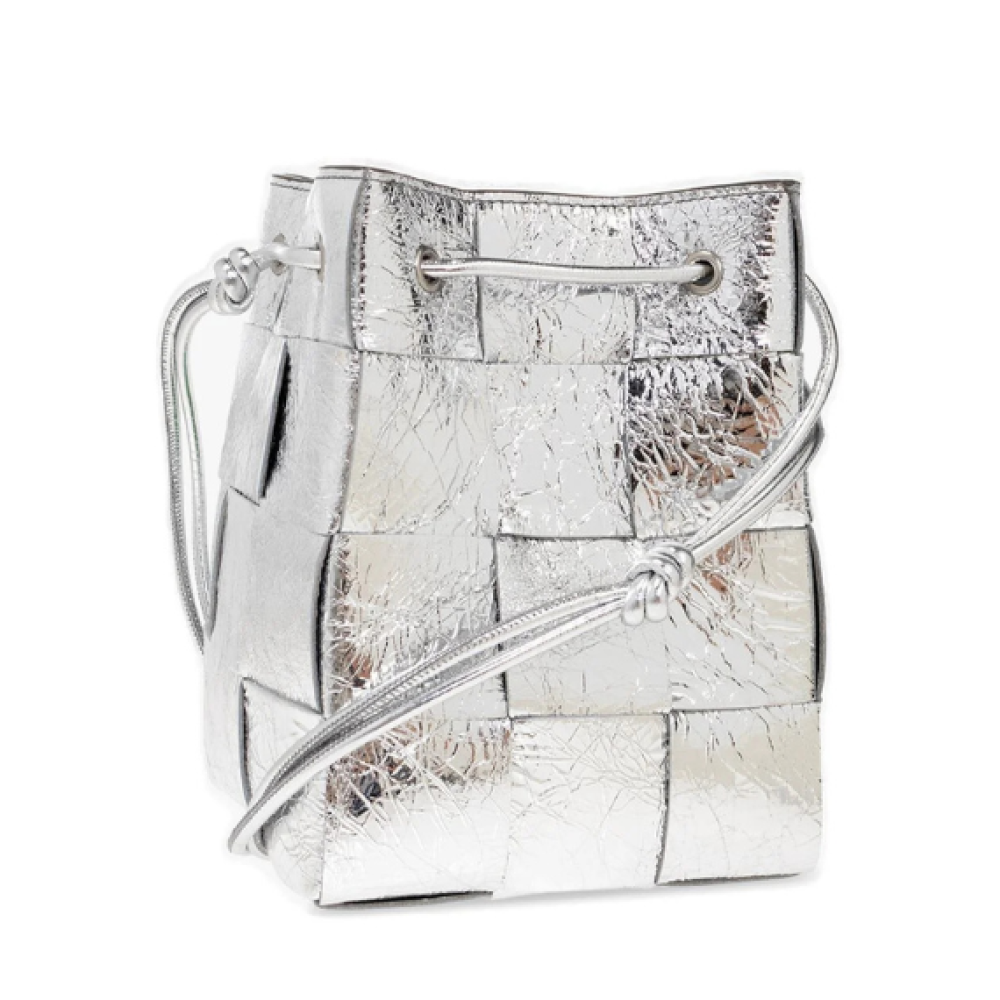 Bottega Veneta Cassette Strapped Mini Bucket Bag