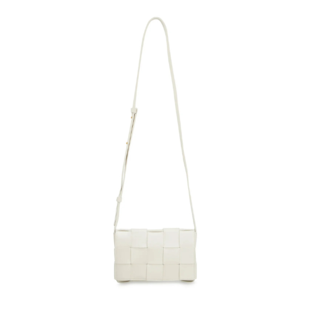 Bottega Veneta Interwoven Fold-Over Shoulder Bag