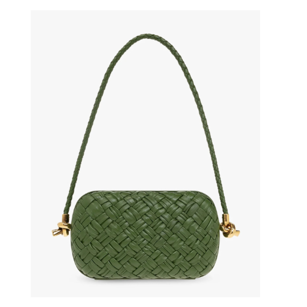 Bottega Veneta Knot Intreccio Small Shoulder Bag