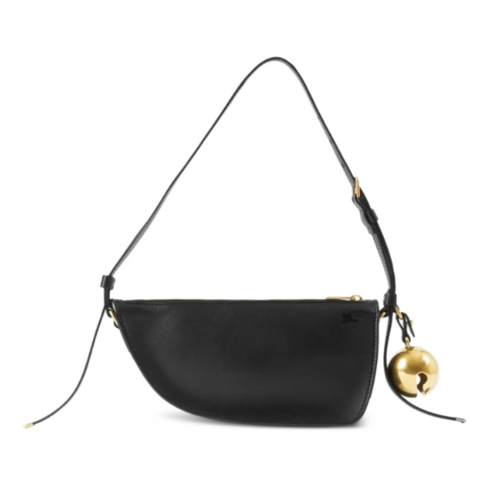 Burberry Bell Detailed Zipped Shoulder Bag