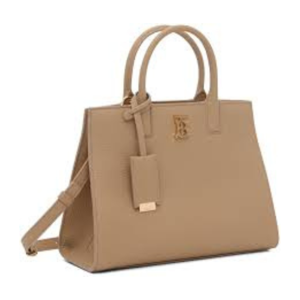 Burberry Frances TB Plaque Tote Bag