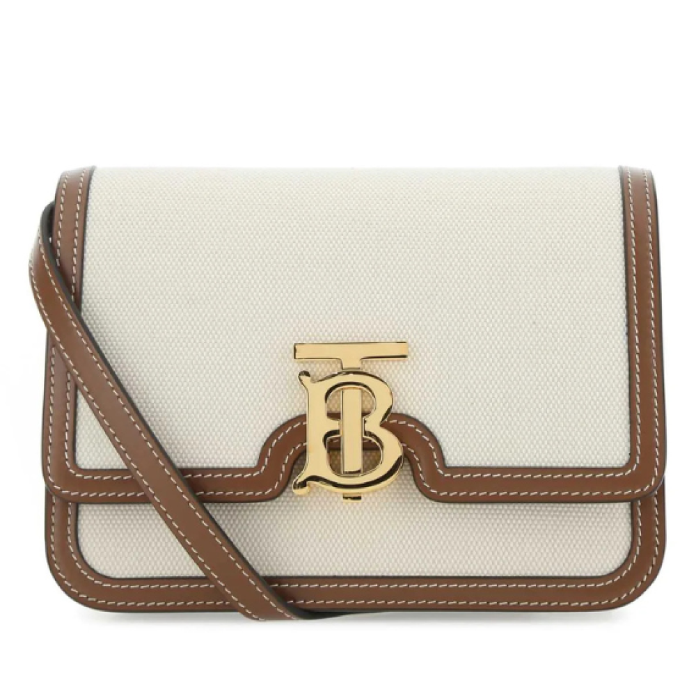 Burberry Logo-Plaque Shoulder Bag