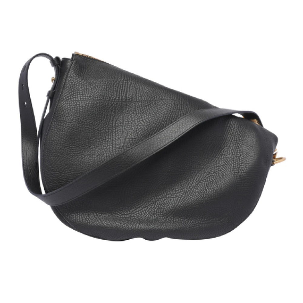 Burberry Medium Knight Ring Detailed Shoulder Bag