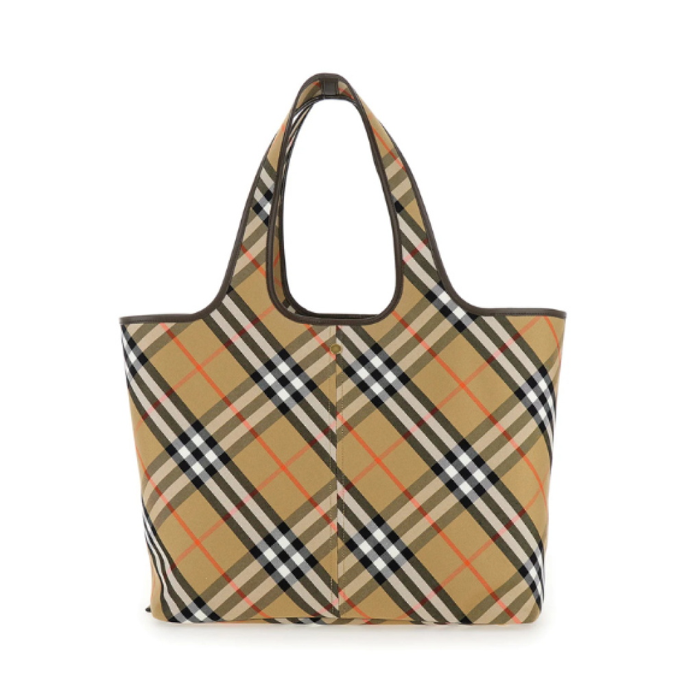 Burberry Medium Vintage Check Top Handle Bag