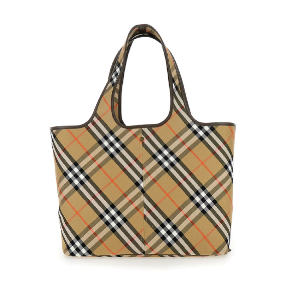 Burberry Medium Vintage Check Top Handle Bag