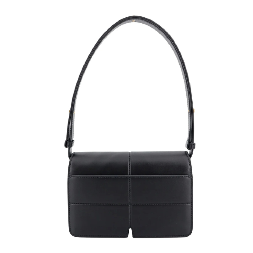 Burberry Snip Foldover-Top Shoulder Bag