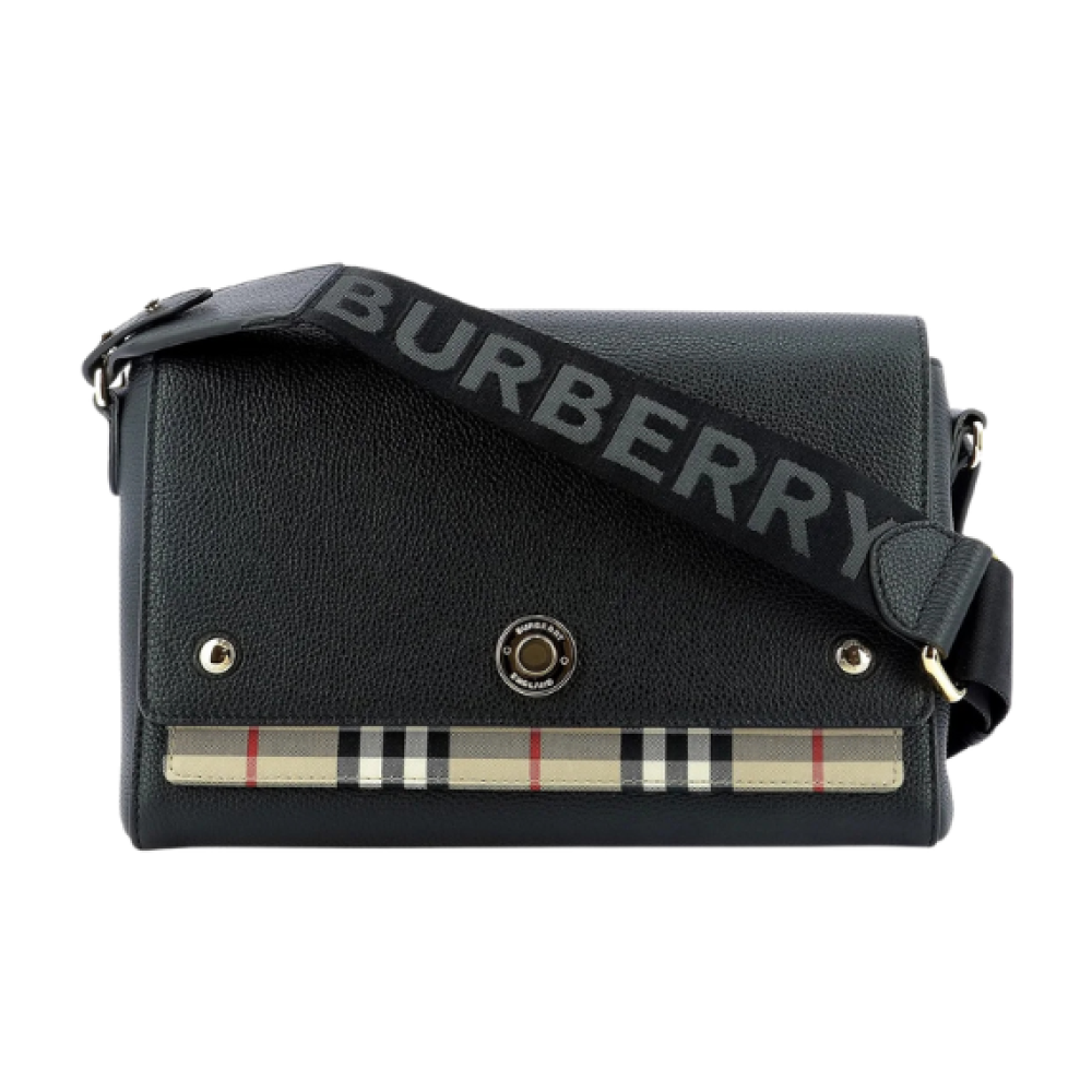 Burberry Vintage Checked Note Crossbody Bag