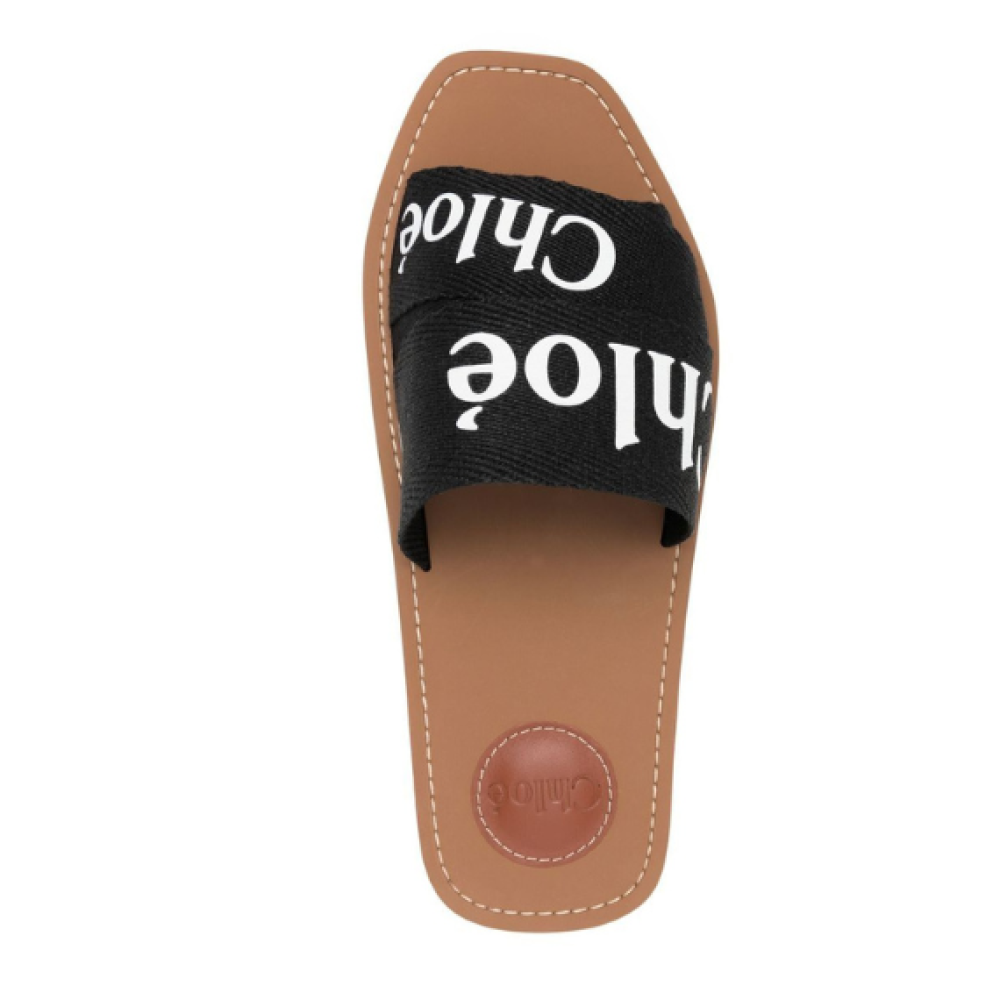 Chloé logo-strap sandals