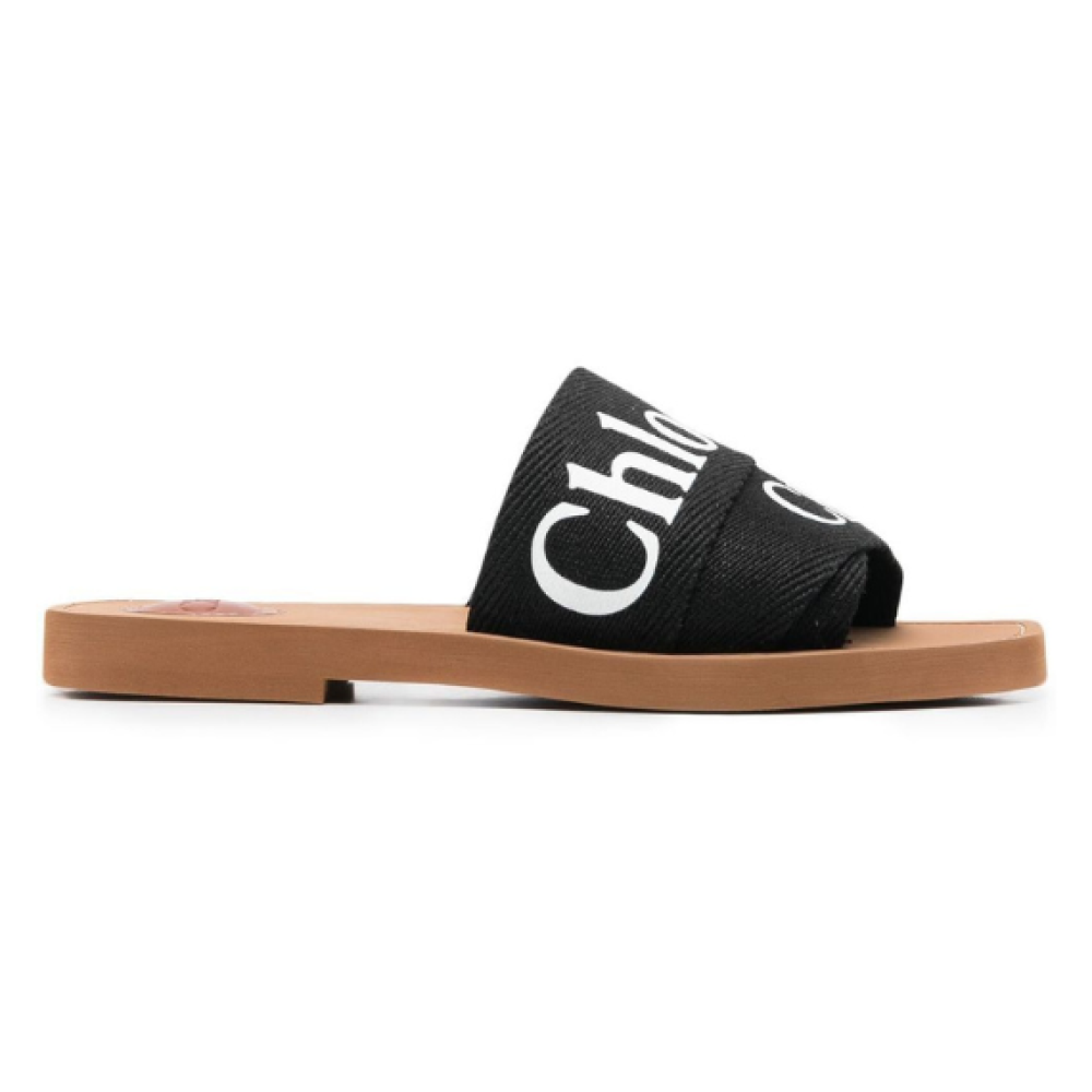 Chloé logo-strap sandals