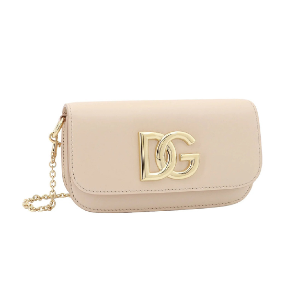 Dolce & Gabbana 3.5 Logo Plaque Small Shoulder Bag1