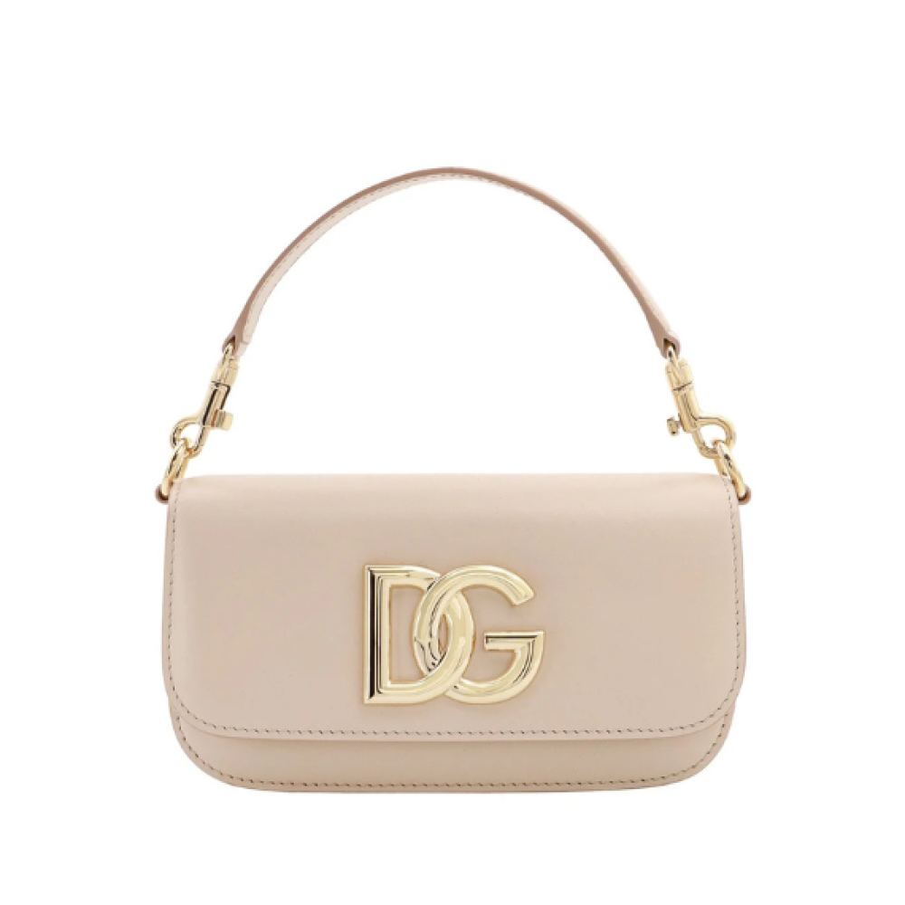 Dolce & Gabbana 3.5 Logo Plaque Small Shoulder Bag1