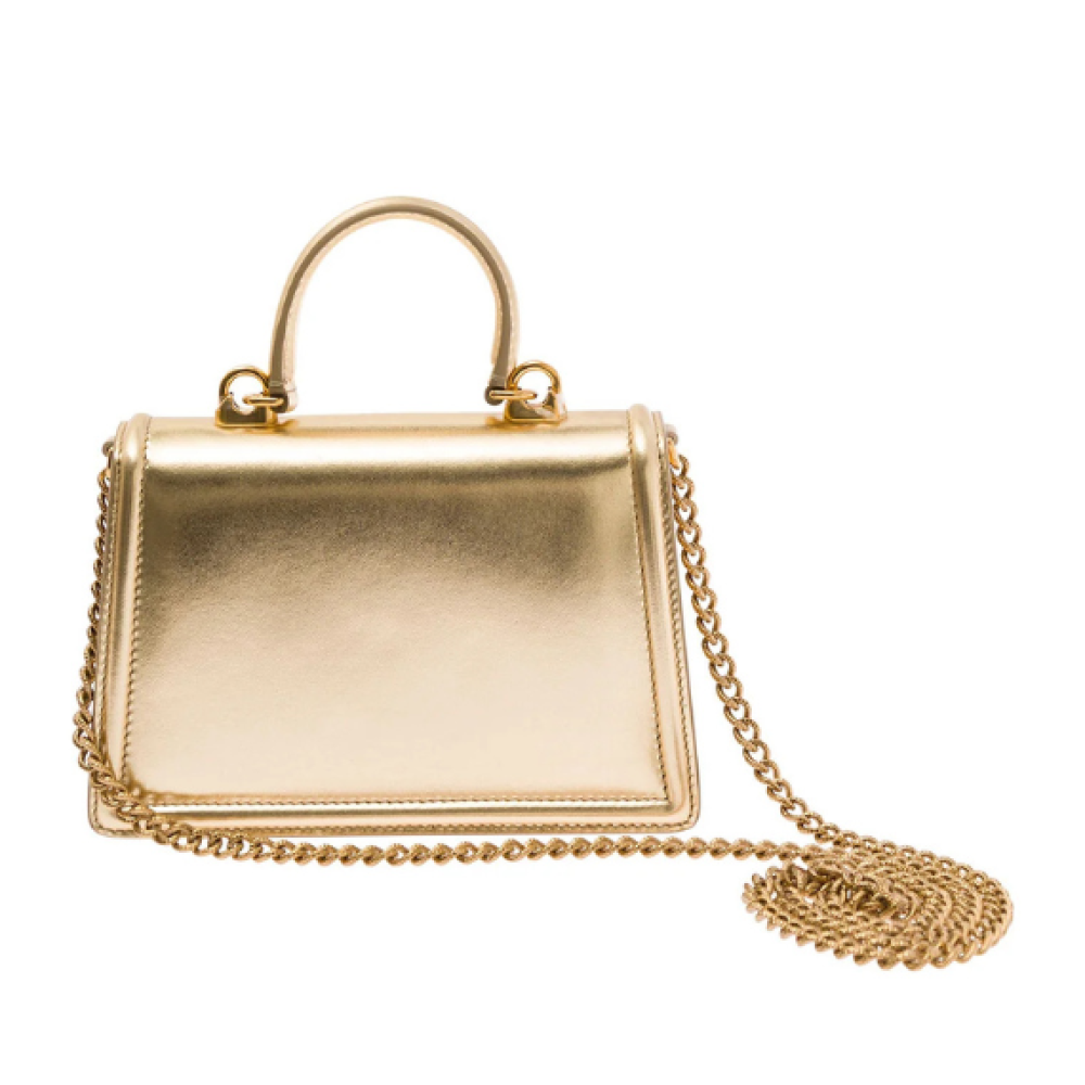 Dolce & Gabbana Dolce & Gabbana Devotion Heart Embellished Crossbody Bag