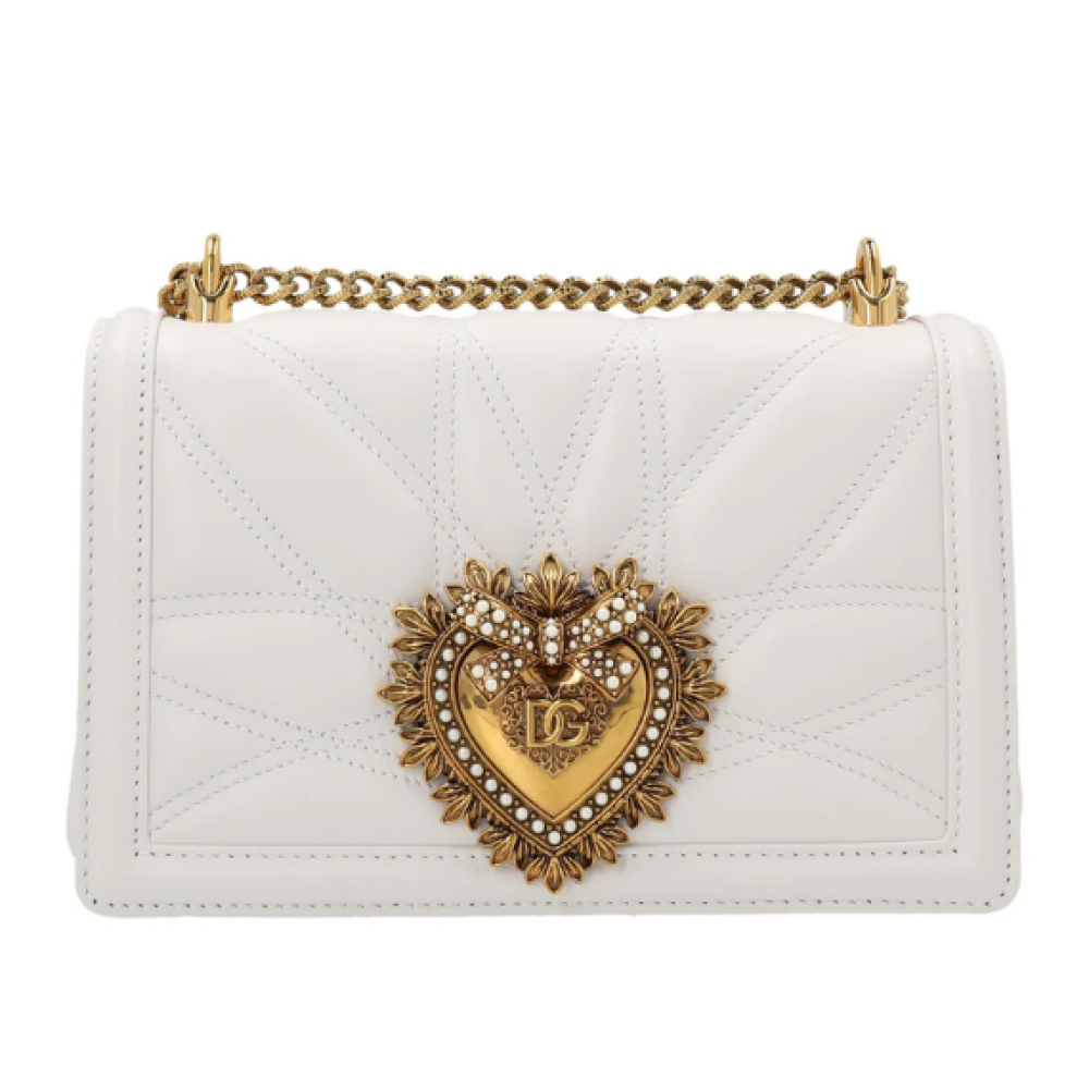 Dolce & Gabbana Devotion Logo Plaque Shoulder bag