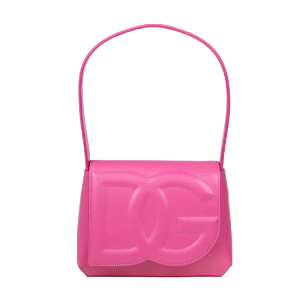 Dolce & Gabbana DG Logo Embossed Shoulder Bag