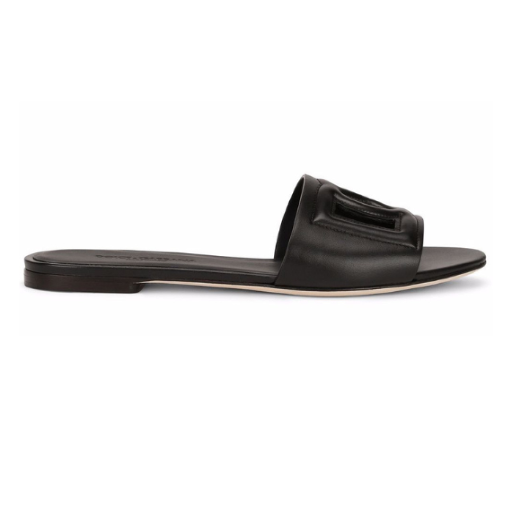 Dolce & Gabbana DG Millenials leather sandals