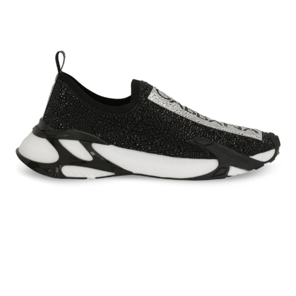 Dolce & Gabbana Fast rhinestone-embellished sneakers