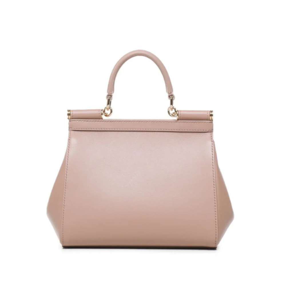 Dolce & Gabbana Fold-Over Top Handle Bag