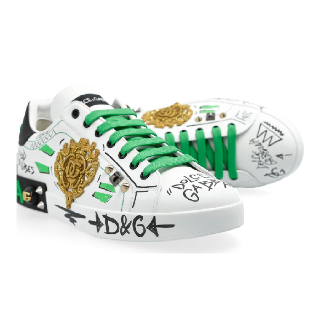 Dolce & Gabbana logo-patch sneakers