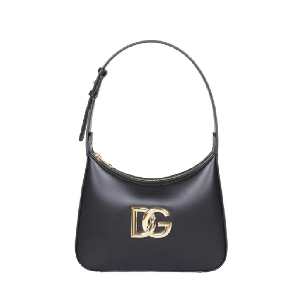 Dolce & Gabbana Logo Plaque Shoulder Bag