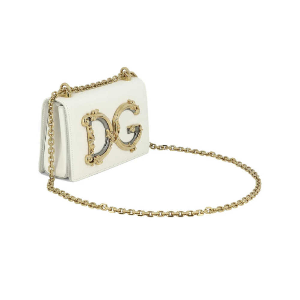Dolce & Gabbana Logo Plaque Shoulder Bag