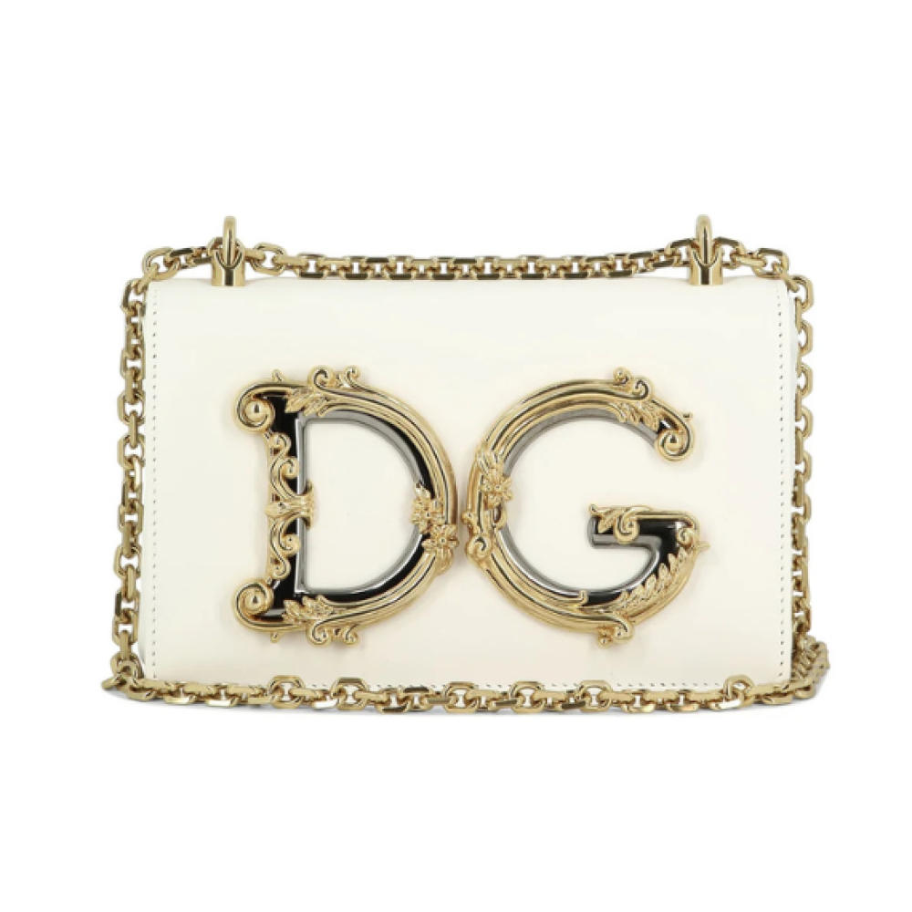 Dolce & Gabbana Logo Plaque Shoulder Bag