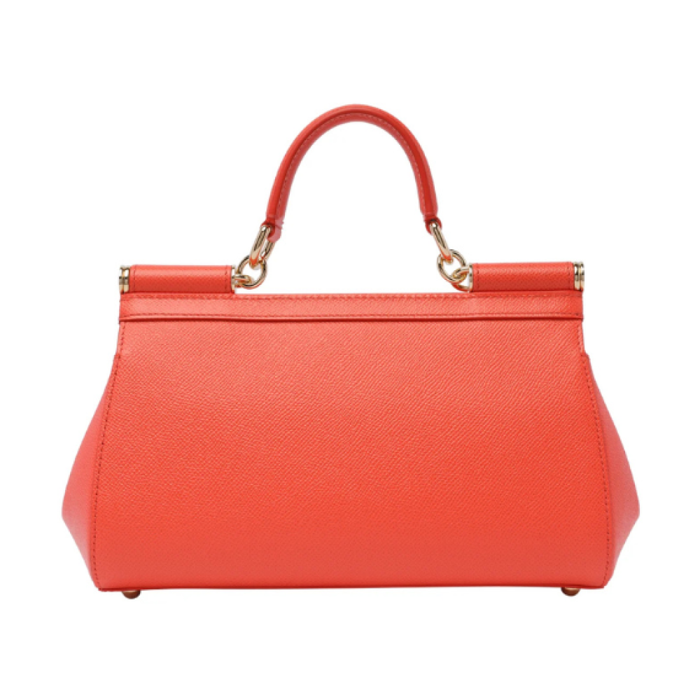 Dolce & Gabbana Logo Plaque Sicily Shoulder Bag