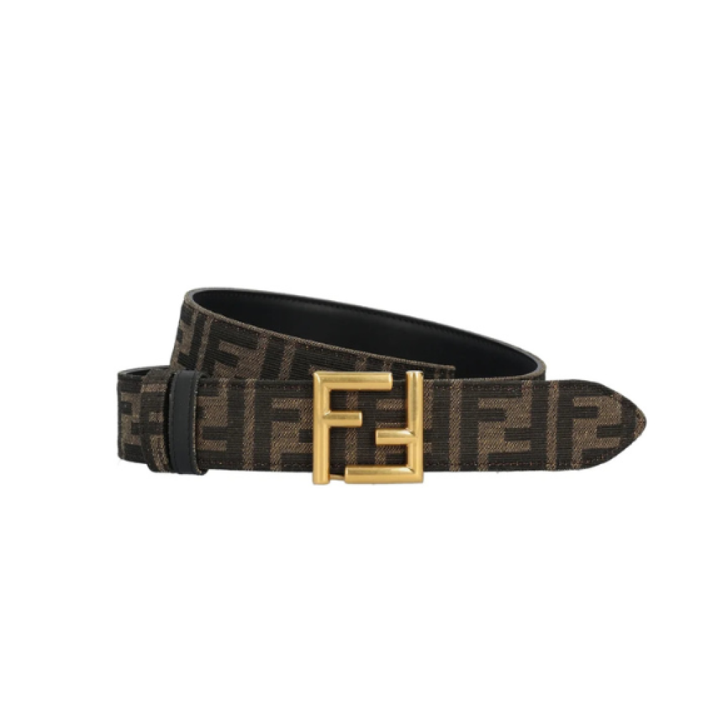 Fendi Fendi FF Jacquard Buckle Belt