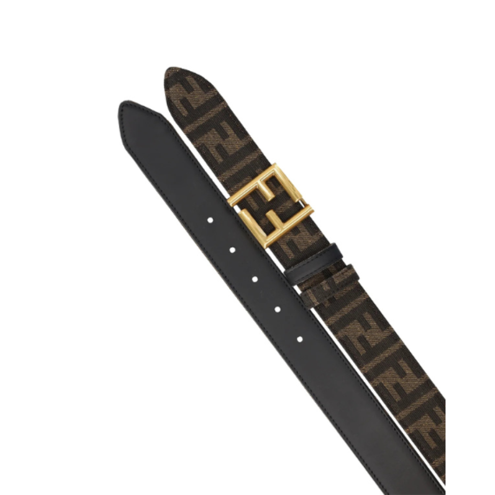 Fendi Fendi FF Jacquard Buckle Belt