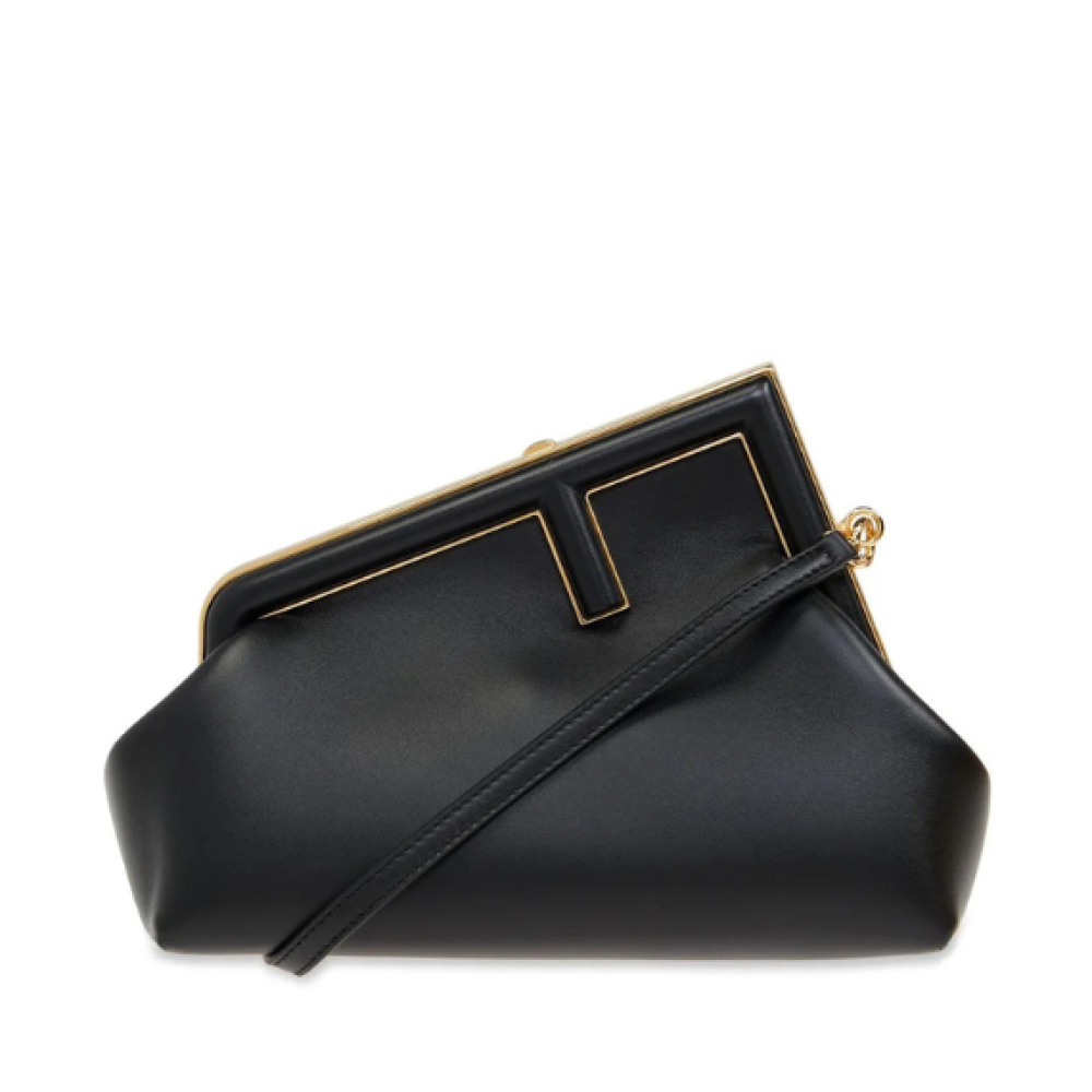 Fendi Logo Detailed Small Clutch Bag