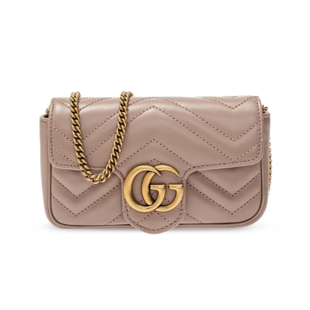 Gucci GG Marmont Matelassé Super Mini Bag