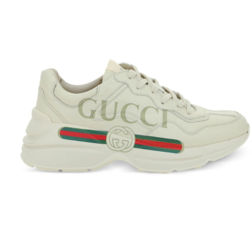 Gucci Rhyton logo-print sneakers