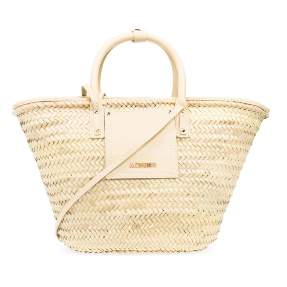 Jacquemus Le Panier Soli Open-Top Tote Bag