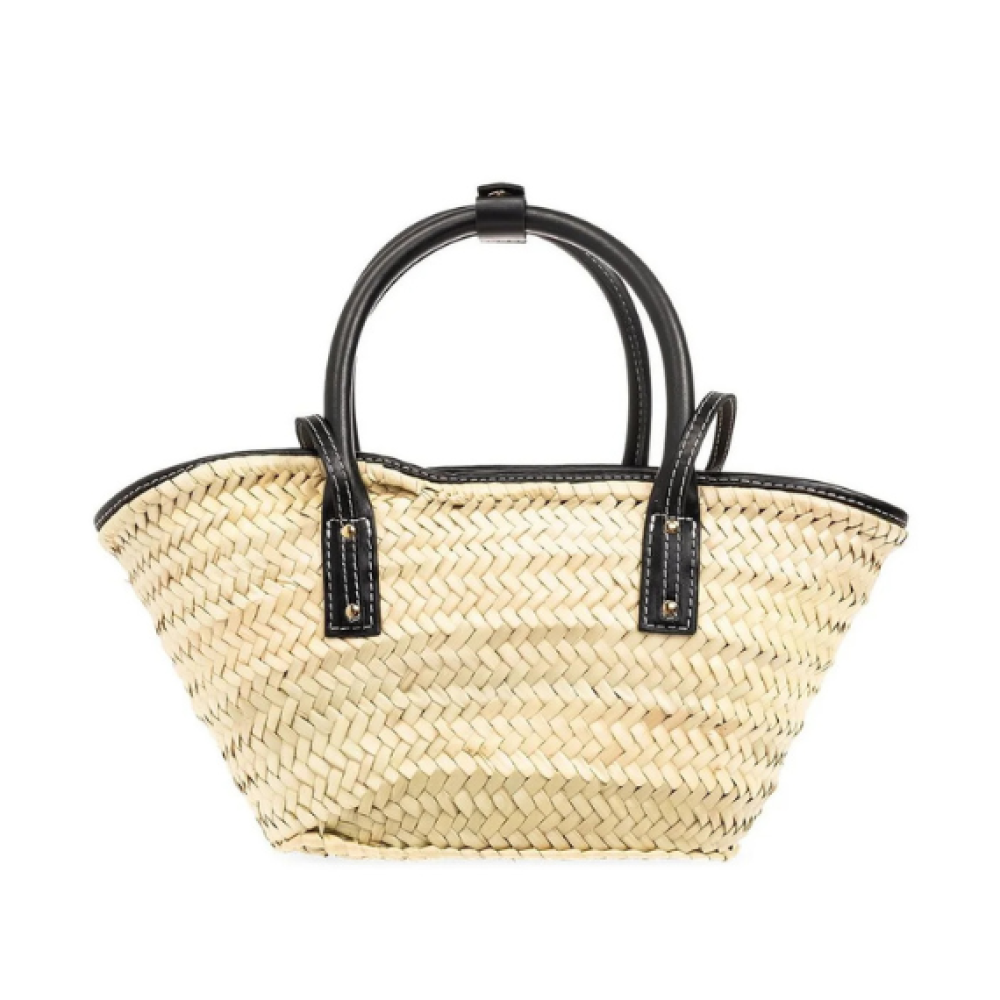 Jacquemus Le Panier Soli Logo Plaque Mini Tote Bag