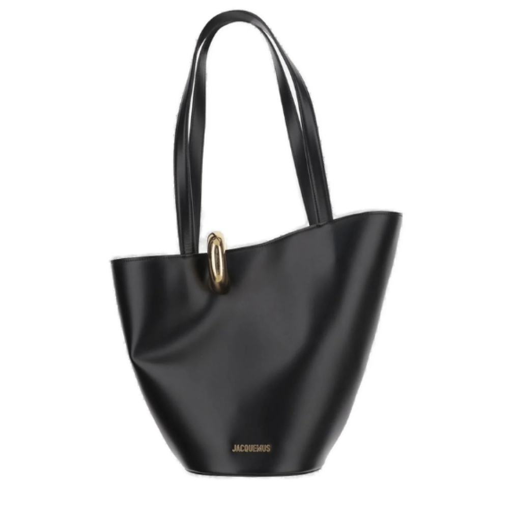 Jacquemus Le Petit Bambola Logo Plaque Bucket Bag