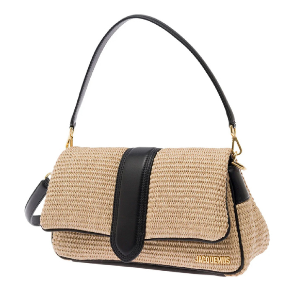 Jacquemus Woven Puffed Flap Bag