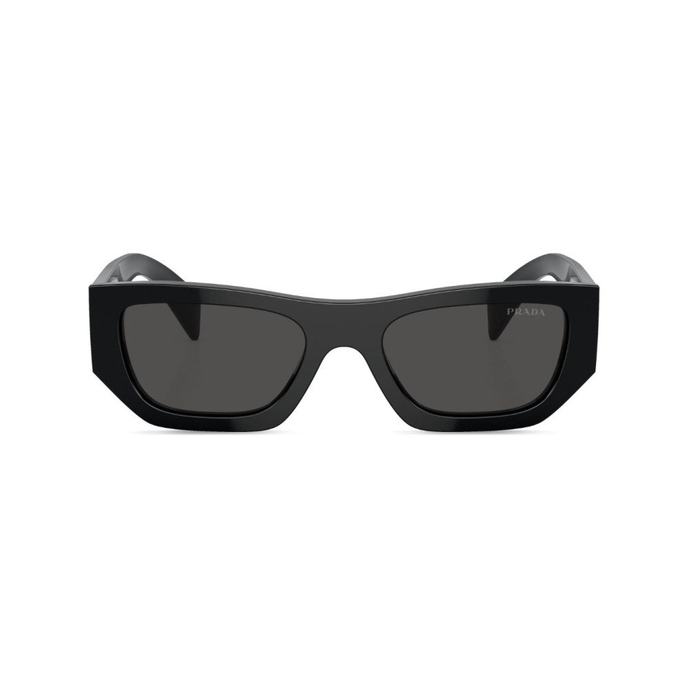 Prada Eyewear logo-lettering geometric sunglasses