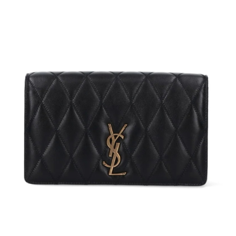 Saint Laurent Angie Quilted Chain Bag