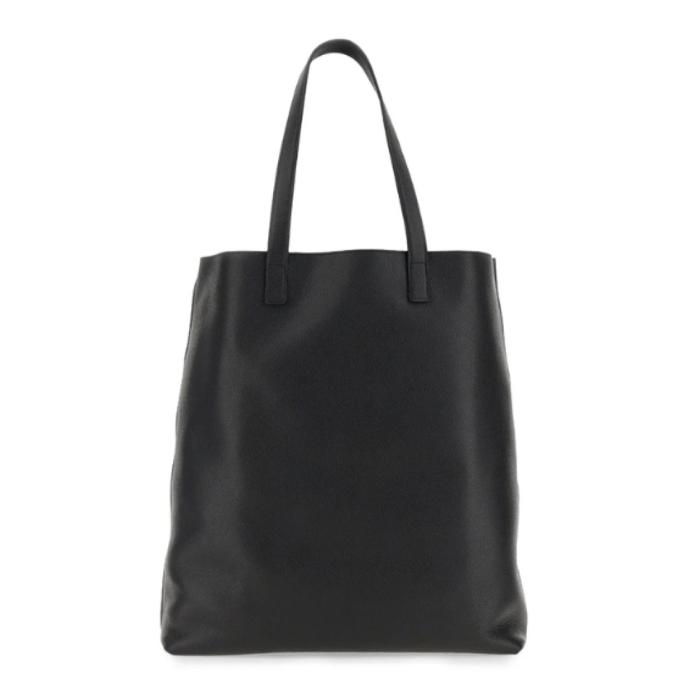 Saint Laurent Bold Logo Detailed Tote Bag