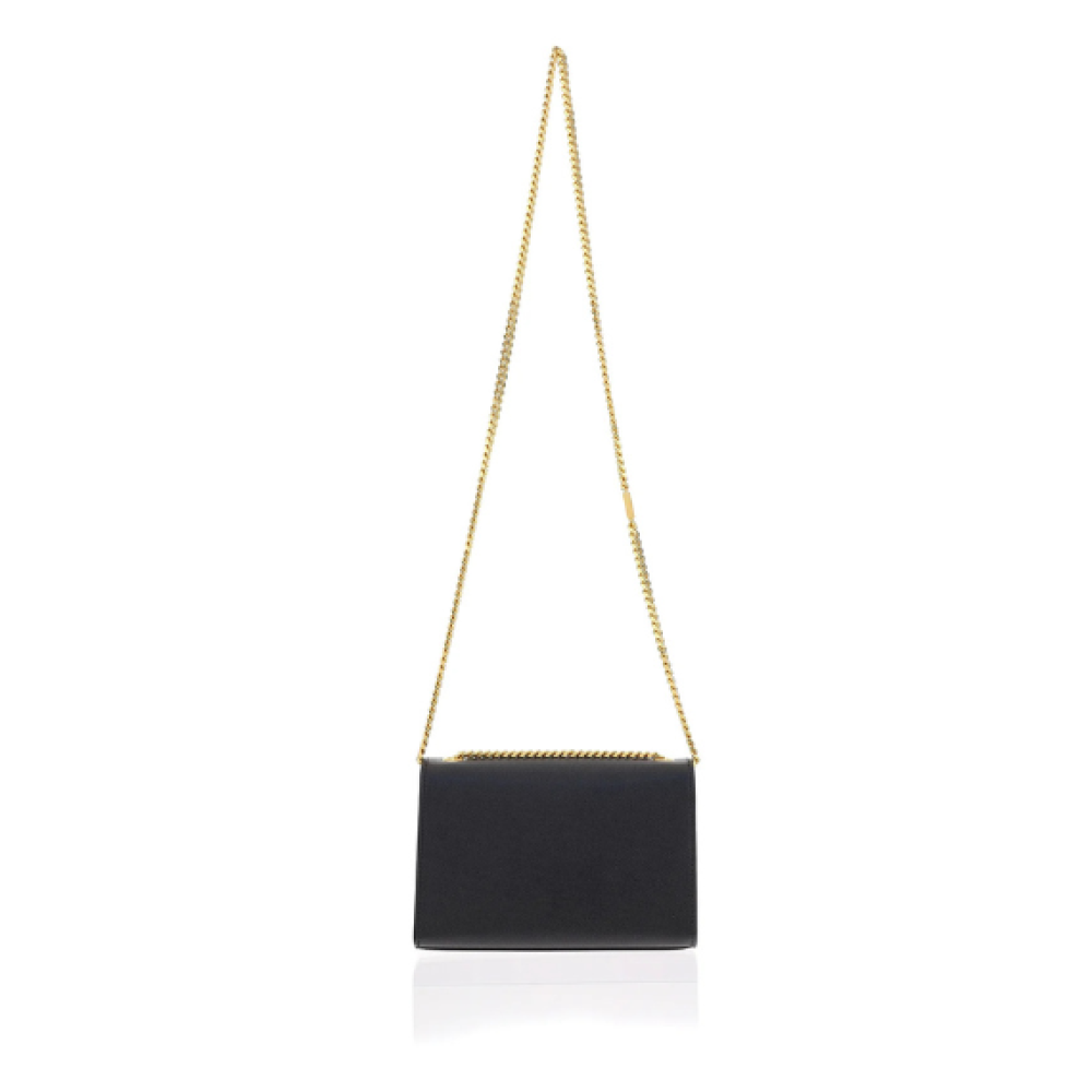 Saint Laurent Kate Logo Plaque Small Crossbody Bag
