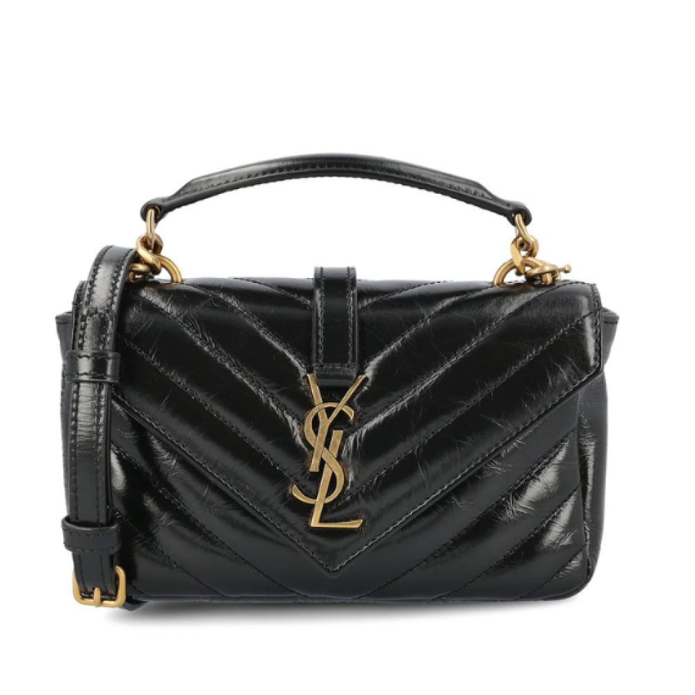 Saint Laurent College Mini Chain Bag