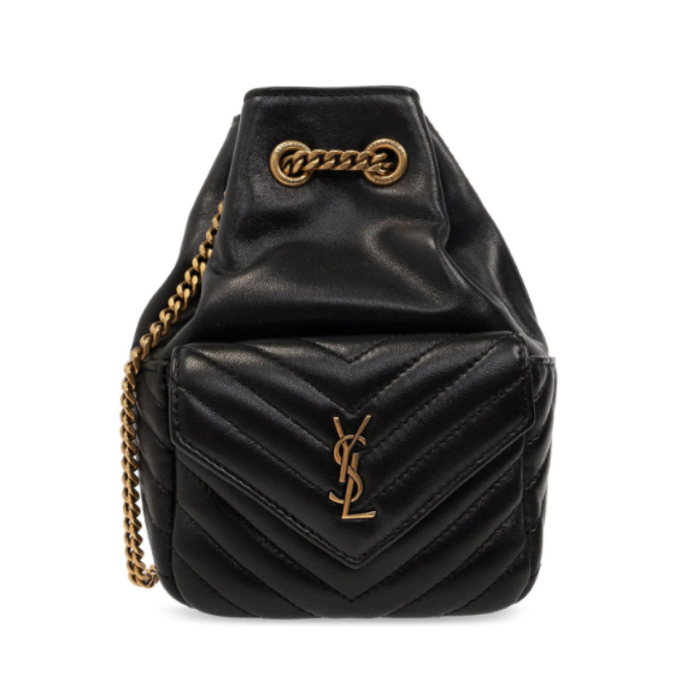 Saint Laurent Joe Nano Quilted Bucket Bag