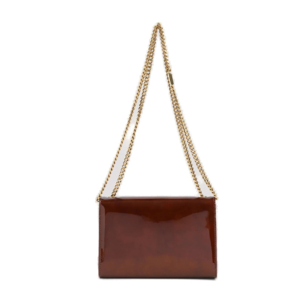 Saint Laurent Kate Foldover Top Small Shoulder Bag